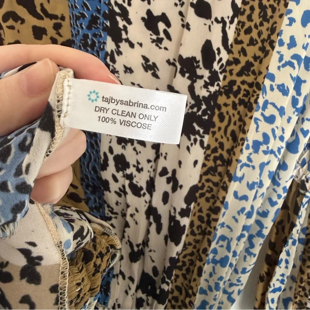Taj by Sabrina Crippa Animal Print Dress - Picture 6 of 6